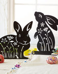 Bunny Silhouette - Set of 2