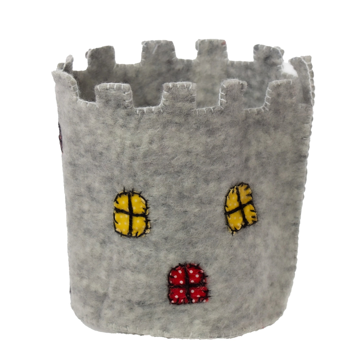 Large Felt Castle with Red Roof