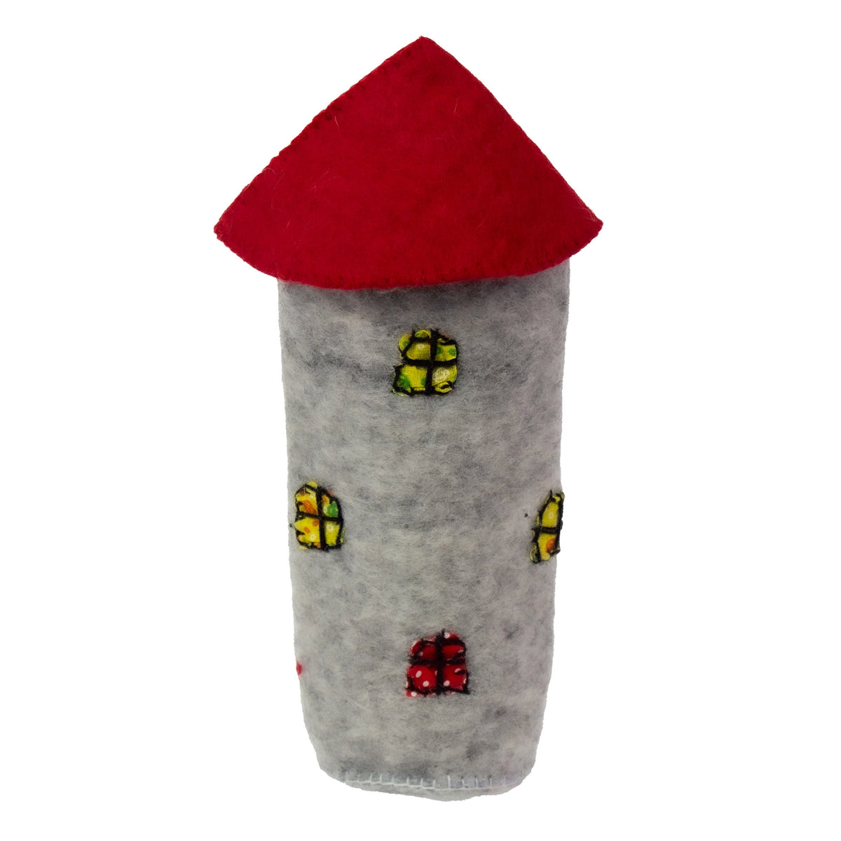 Large Felt Castle with Red Roof