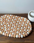 Felt Casserole Trivet - Sunset Sands