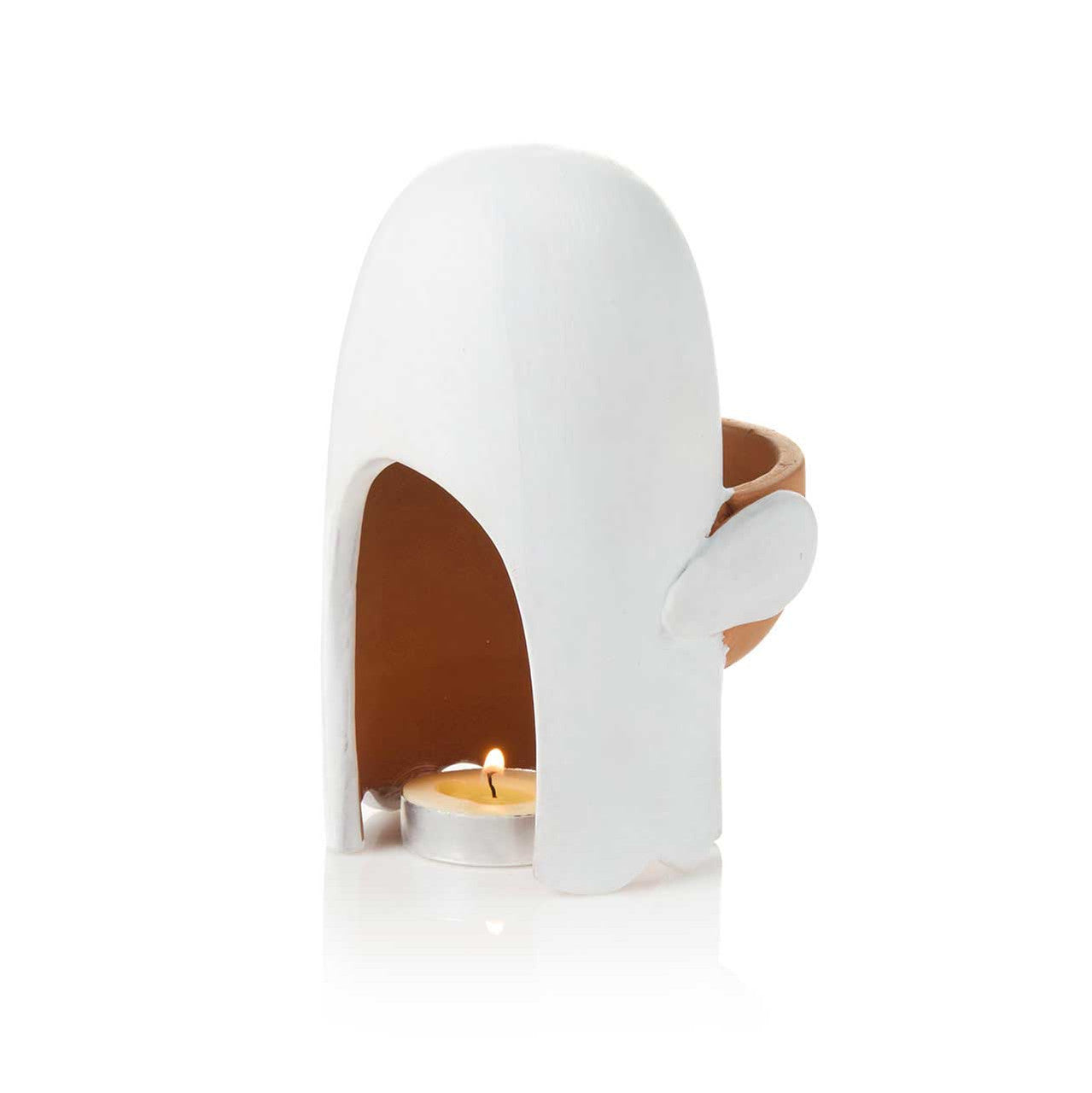 Terracotta Ghost Lantern