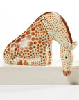 Giraffe Soapstone Shelf Sculpture