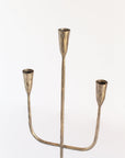 Hand-Forged Iron Candelabra