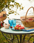 Handmade Jute Picnic Basket With Handle