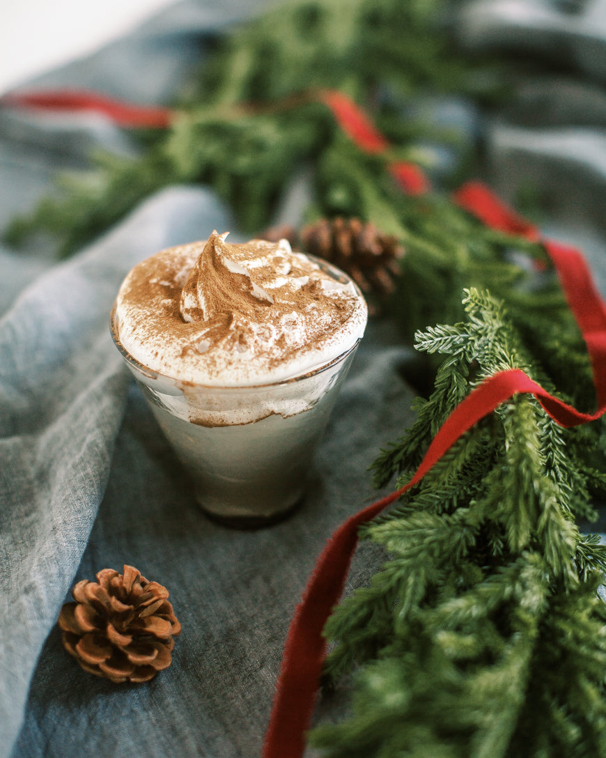 Handblown Hammered Funneled Glasses - Set of 2