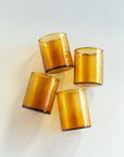 Handblown Hammered Small Carafe Glasses