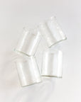 Handblown Hammered Small Carafe Glasses
