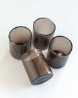 Handblown Hammered Small Carafe Glasses