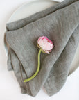 Stone Washed Linen Dinner Napkins