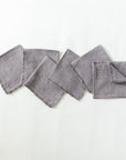 Stone Washed Linen Cocktail Napkins