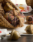 Carved Wooden Acorns – Set of 3