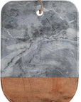 Marble and Wood Serving Board