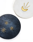 Indukala Moon Phase Marble Coasters - Set of 4