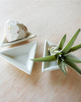 Natural Stone Mini Triangle Dish