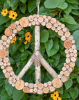 Peace Symbol Layered Wreath