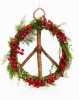 Peace Symbol Wreath