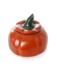 Handcarved Soapstone Pumpkin Treasure Box