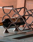 Recycled Bicycle Chain Wine Rack