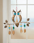 Recycled Owl Wind Chime