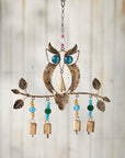 Recycled Owl Wind Chime