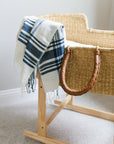 Cabin Hatch Cotton Throw Blanket