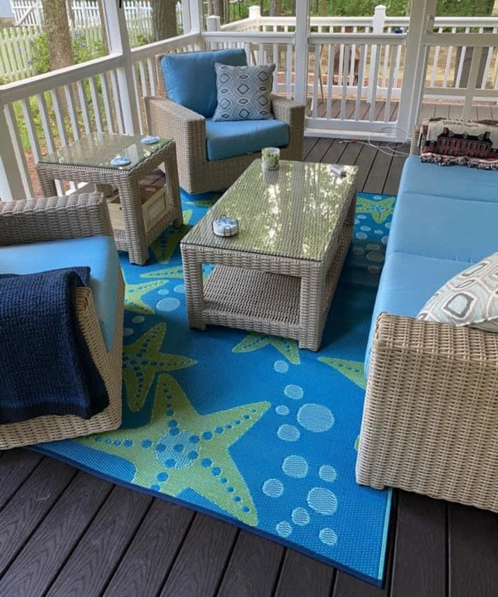 Starfish Blue &amp; Green
