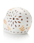 Day of the Dead Clay Skull Lantern