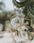 Chayana Small Moon Mother of Pearl Wind Chime