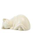 Sleeping Cat Soapstone Sculpture