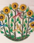 Sunflower Garden Metal Wall Art