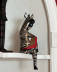 Thinking Zebra Wooden Shelf Sitter