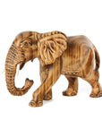 Large Kenyan Jacaranda Wood Elephant Sculpture