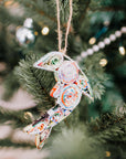 Quilled Paper Dolphin Ornament