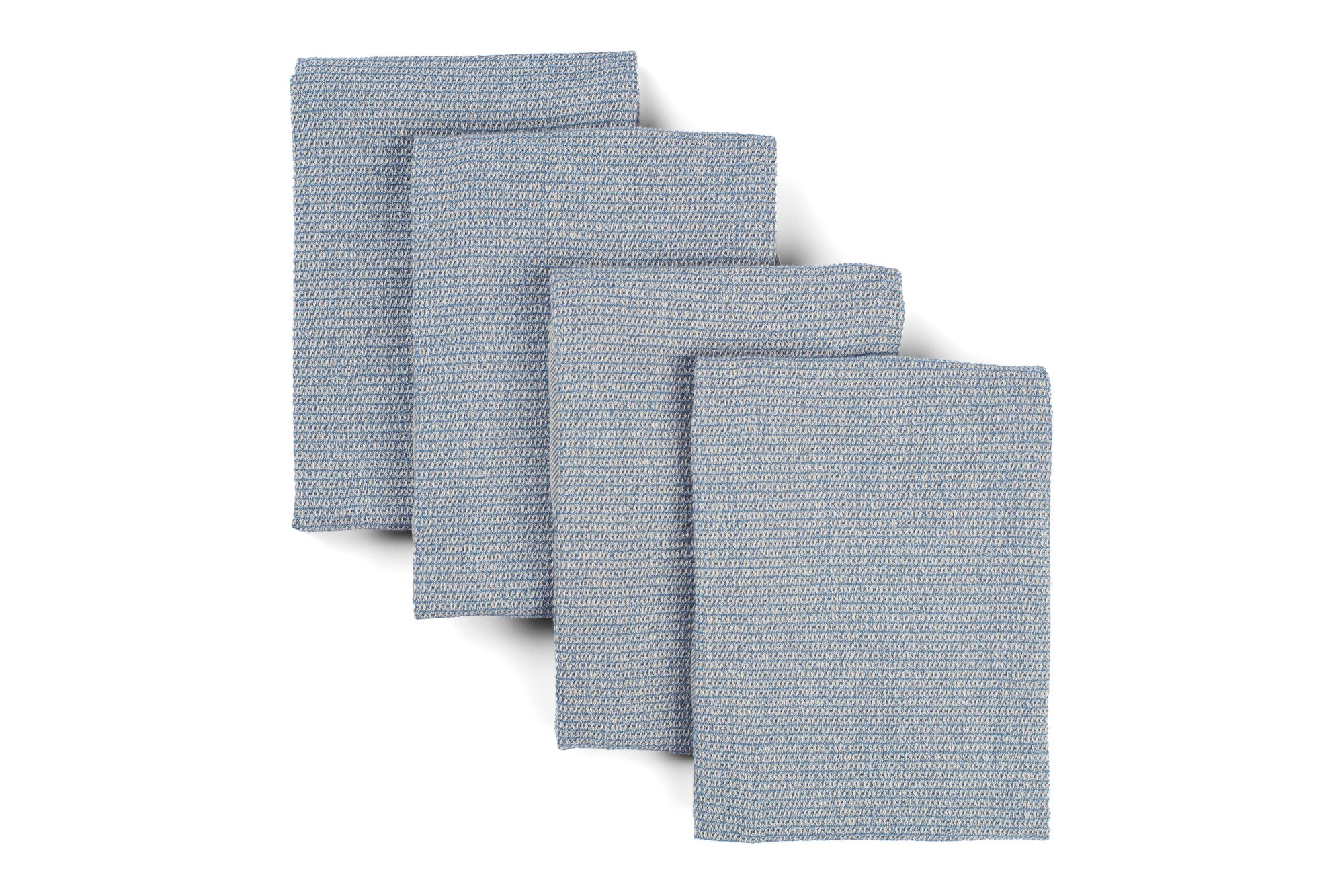 Cotton Waffle Weave Kitchen Towels - Set of 4
