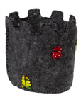 Small Felt Castle with Yellow Roof