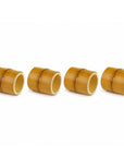 Bamboo Napkin Rings - Set of 4