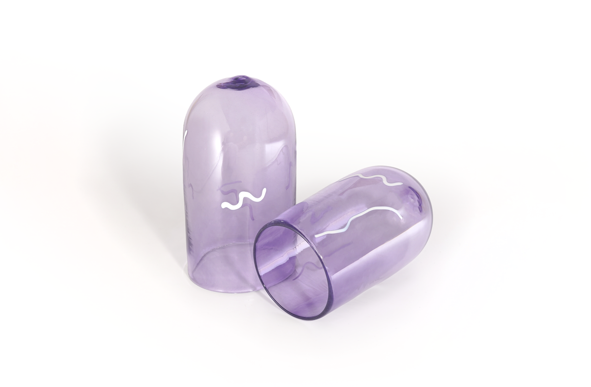 Handblown Wedding Smash Glass