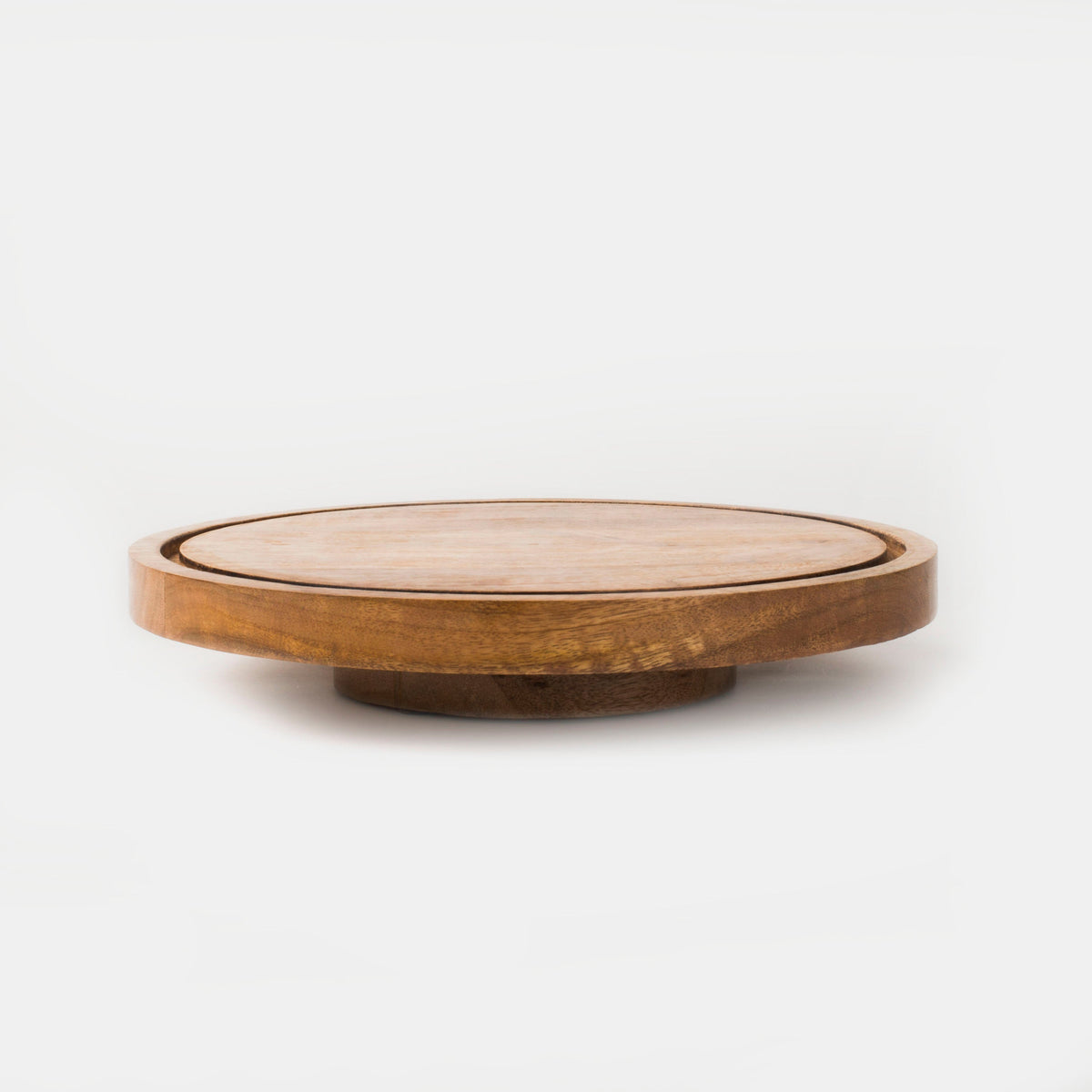 Mango Wood Rotating Cake Stand