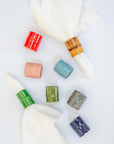 Bamboo Napkin Rings - Set of 4