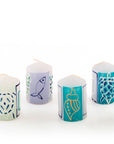 Arniston Beach Painted Candles