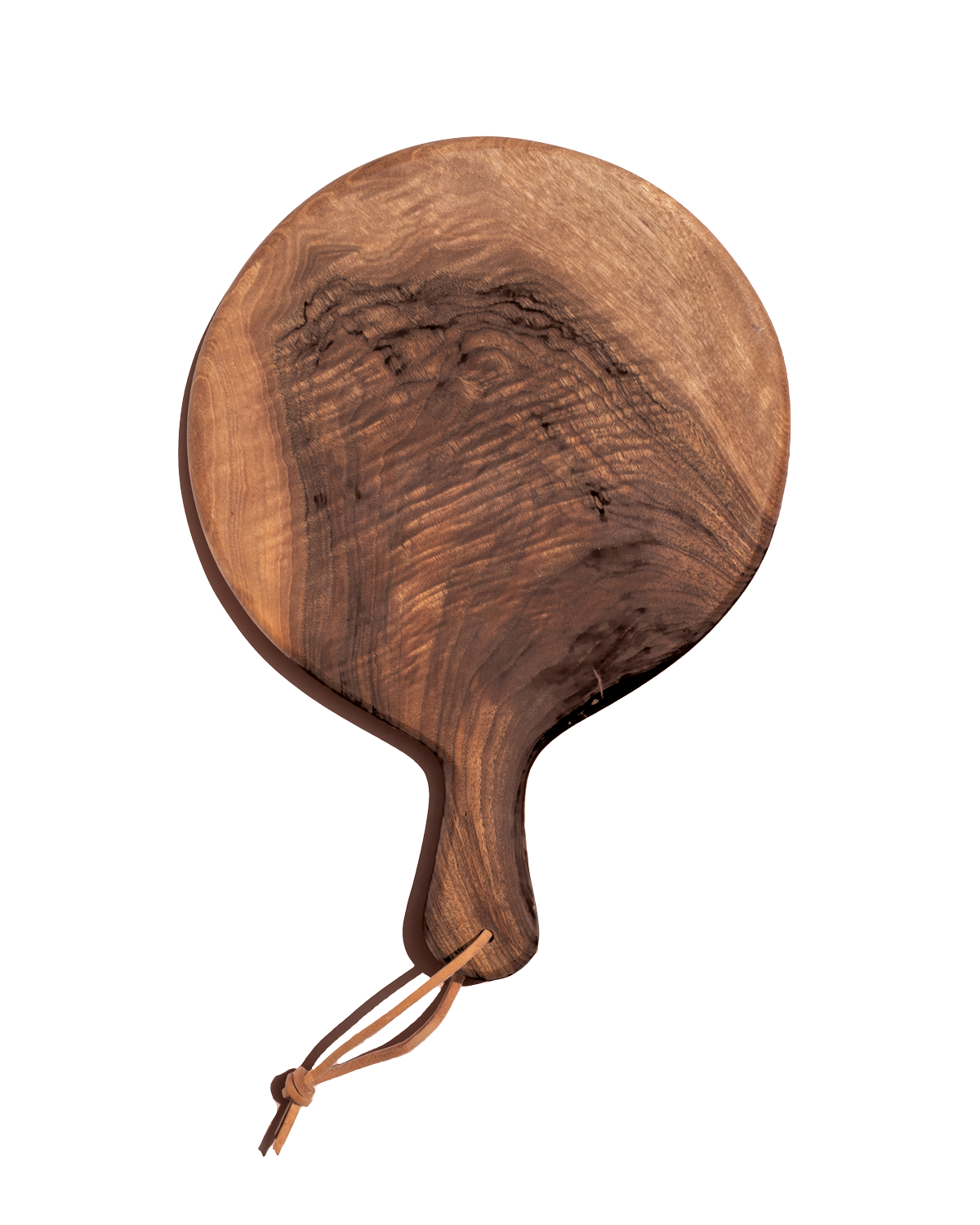 Round Walnut Cutting Board