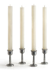 Luma Afrika Frosted Taper Candles – Cream, Set of 4
