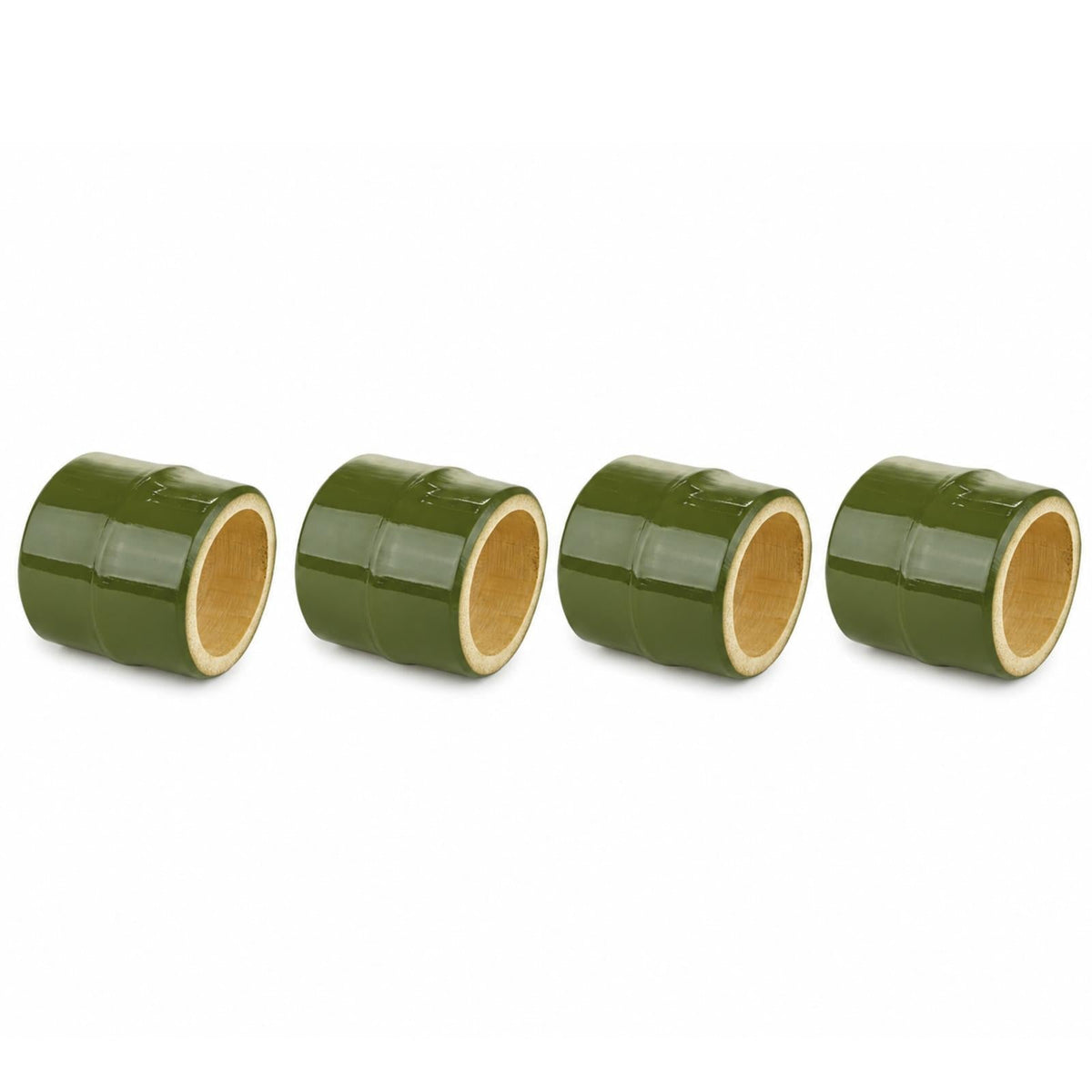 Bamboo Napkin Rings - Set of 4