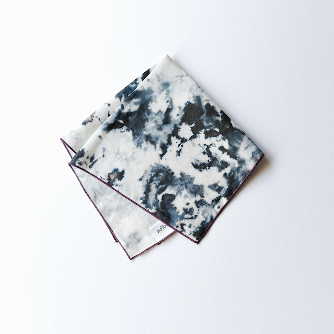 Grey Marble Linen Napkin