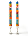 Summer Painted Candles