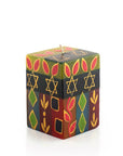 Judaica Painted Candles