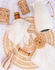 Bamboo Napkin Rings - Set of 4