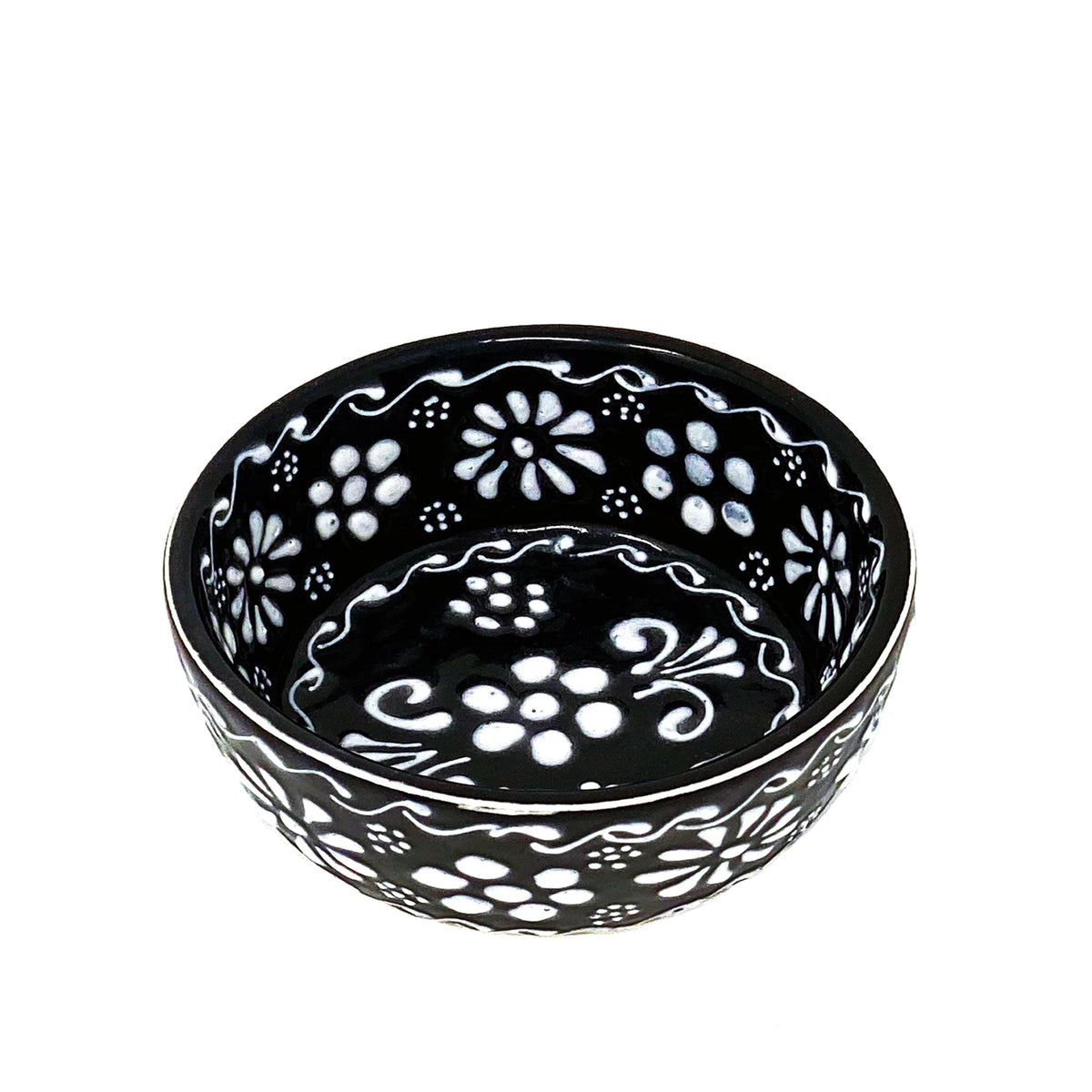 Ink Pottery Dip Bowls - Set of 2