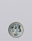 Small Blue and White Porcelain Dancing Crane Dish