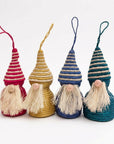 Handwoven Gnome Ornament